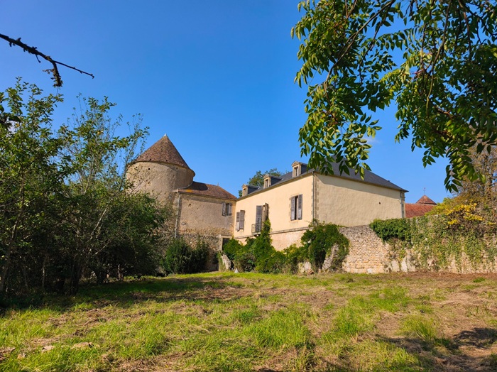 achat vente Tour Médiévale et Logis  a vendre  en grande partie restaurée , dépendances, colombier XVième Montigny-sur-Canne , position dominante NIEVRE BOURGOGNE