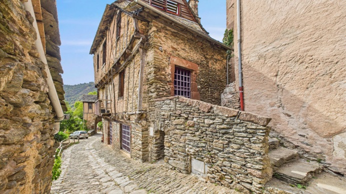 achat vente Maison Médiévale a vendre   Conques ,  au cœur du village, très belle vue AVEYRON MIDI PYRENEES